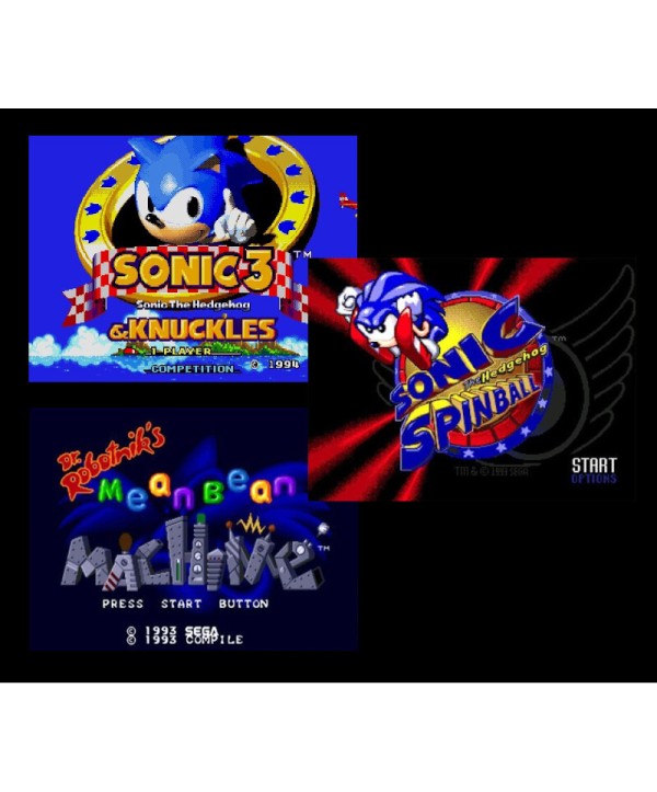 Dr. Robotnik s Mean Bean Machine + Sonic 3 and Knuckles + Sonic Spinball Bundle Steam Key GLOBAL